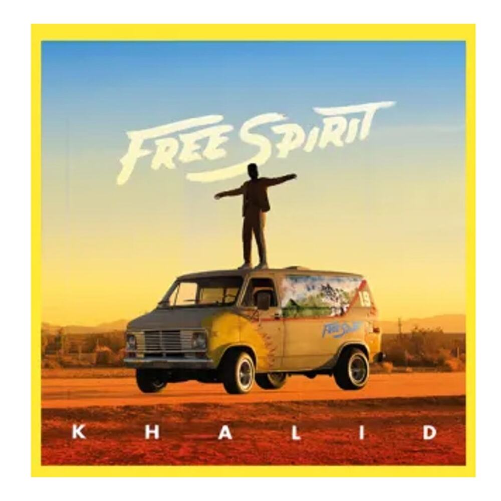 Khalid Free Spirit Translucent Orange 2XLP Vinyl Exclusive Limited Edition